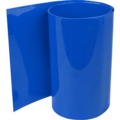 ISOLATECH Tubo termoretrátil de PVC por metros azul escuro sem adesivo tamanho plano 150 mm (Ø 95,5 mm) 2 metros 2:1 Conjunto para isolar baterias recarregáveis 18650 sem rótulo (Ø 95,5 mm 2 metros) ISOLATECH Tubo termoretrátil de PVC por metros azul escuro sem adesivo tamanho plano 150 mm (Ø 95,5 mm) 2 metros 2:1 Conjunto para isolar baterias recarregáveis 18650 sem rótulo (Ø 95,5 mm 2 metros)