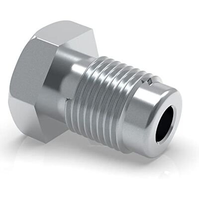 AUPROTEC 6 uniões roscadas tipo A para tubo de travão 4,75 mm, DIN Flare F M10 x 1 conforme DIN/ISO 1651 AUPROTEC 6 uniões roscadas tipo A para tubo de travão 4,75 mm, DIN Flare F M10 x 1 conforme DIN/ISO 1651