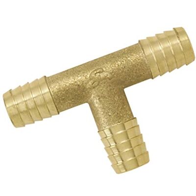 BOUTTE Boutt É 2102417 Te latão cano tubo ø12, dourado BOUTTE Boutt É 2102417 Te latão cano tubo ø12, dourado