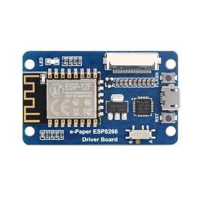 Waveshare Universal e-Paper Driver Board com WiFi SOC ESP8266 Onboard Supports Various SPI e-Paper Raw Panels and Arduino Development Waveshare Universal e-Paper Driver Board com WiFi SOC ESP8266 Onboard Supports Various SPI e-Paper Raw Panels and Arduino Development
