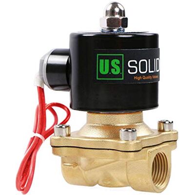 U.S. Solid 220V AC 1/2" G Válvula de solenoide elétrica Latão Normalmente Fechada Válvula de solenoide acionada diretamente para Água Ar Óleo Diesel Material do selo Viton U.S. Solid 220V AC 1/2" G Válvula de solenoide elétrica Latão Normalmente Fechada Válvula de solenoide acionada diretamente para Água Ar Óleo Diesel Material do selo Viton