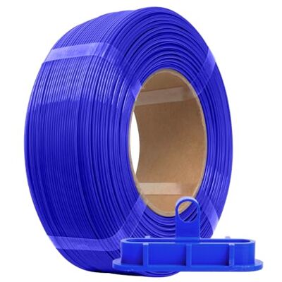 eSUN Filamento de substituição PLA+ 1,75 mm, substituição PLA Plus filamento de impressão 3D sem bobina, precisão dimenonal +/- 0,03 mm, 1 kg (2,2 LBS) para impressoras 3D, azul eSUN Filamento de substituição PLA+ 1,75 mm, substituição PLA Plus filamento de impressão 3D sem bobina, precisão dimenonal +/- 0,03 mm, 1 kg (2,2 LBS) para impressoras 3D, azul