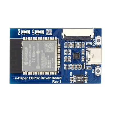 Waveshare Universal e-Paper Driver Board com WiFi SoC ESP32 Onboard Suports Various SPI e-Paper Raw Panels Waveshare Universal e-Paper Driver Board com WiFi SoC ESP32 Onboard Suports Various SPI e-Paper Raw Panels