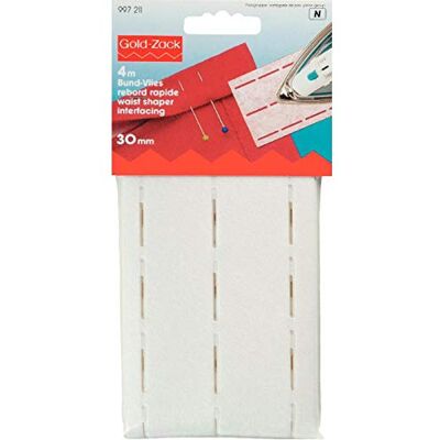 Prym Feltro perfurado (30 mm, poliéster), branco Prym Feltro perfurado (30 mm, poliéster), branco