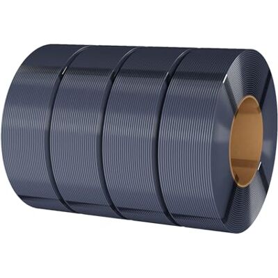 eSUN PLA+ Filamento de substituição 1,75 mm, precisão dimenonal +/- 0,03 mm, 1 kg por bobina, 4 bobinas para impressoras 3D, cinzento eSUN PLA+ Filamento de substituição 1,75 mm, precisão dimenonal +/- 0,03 mm, 1 kg por bobina, 4 bobinas para impressoras 3D, cinzento