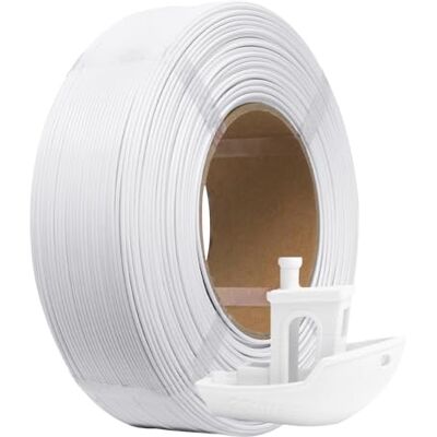 eSUN Filamento de substituição PLA+ 1,75 mm, substituição PLA Plus filamento de impressão 3D sem bobina, precisão dimenonal +/- 0,03 mm, 1 kg (2,2 LBS) para impressoras 3D, branco frio eSUN Filamento de substituição PLA+ 1,75 mm, substituição PLA Plus filamento de impressão 3D sem bobina, precisão dimenonal +/- 0,03 mm, 1 kg (2,2 LBS) para impressoras 3D, branco frio