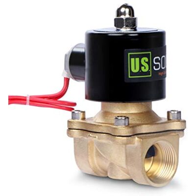U.S. Solid 220V AC 3/4" G Válvula de solenoide elétrica Latão Normalmente Fechada Válvula de solenoide acionada diretamente para Água Ar Óleo Diesel Material do selo Viton U.S. Solid 220V AC 3/4" G Válvula de solenoide elétrica Latão Normalmente Fechada Válvula de solenoide acionada diretamente para Água Ar Óleo Diesel Material do selo Viton