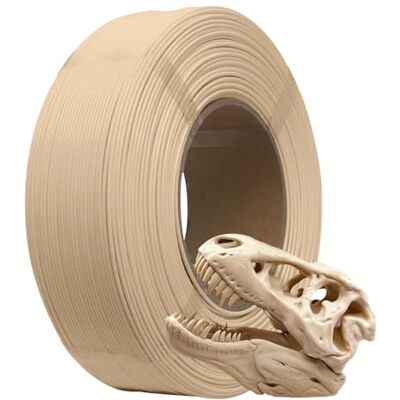 eSUN Filamento de substituição PLA+ 1,75 mm, substituição PLA Plus filamento de impressão 3D sem bobina, precisão dimenonal +/- 0,03 mm, 1 kg (2,2 LBS) para impressoras 3D, osso branco eSUN Filamento de substituição PLA+ 1,75 mm, substituição PLA Plus filamento de impressão 3D sem bobina, precisão dimenonal +/- 0,03 mm, 1 kg (2,2 LBS) para impressoras 3D, osso branco