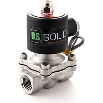 U.S. Solid 24 V DC 1/2" G Válvula solenóide elétrica de aço inoxidável normalmente fechada Solenoid Valve diretamente diretamente diretamente para água ar óleo diesel Viton material do selo U.S. Solid 24 V DC 1/2" G Válvula solenóide elétrica de aço inoxidável normalmente fechada Solenoid Valve diretamente diretamente diretamente para água ar óleo diesel Viton material do selo