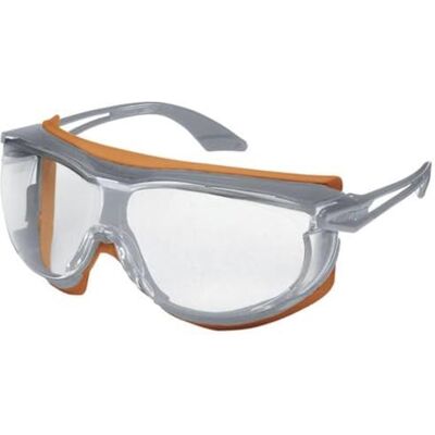 Uvex 9175275 Sicherheitsbrille, Sky Guard, transparente, grau/laranja Uvex 9175275 Sicherheitsbrille, Sky Guard, transparente, grau/laranja