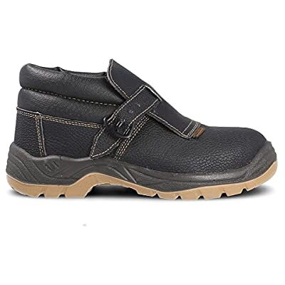 Paredes Bota de segurança peças, BT1001 couro preto, S3 SRC Paredes Bota de segurança peças, BT1001 couro preto, S3 SRC