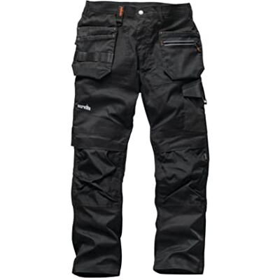 Scruffs Trade Flex Calças pretas 30S Scruffs Trade Flex Calças pretas 30S
