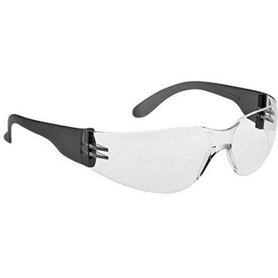 Portwest Óculos Wrap Around, cor: Incolor, Portwest Óculos Wrap Around, cor: Incolor,
