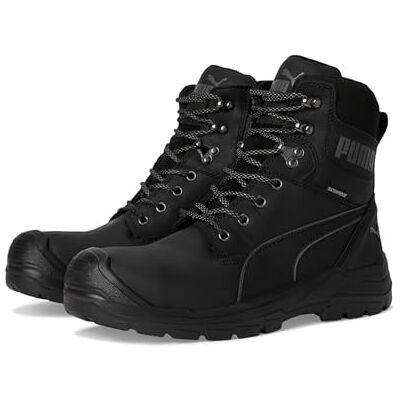 PUMA Safety Conquest Stone High Ci HI HRO SRC 63074080100045 botas de segurança S3 calçado duradouro e resistente para homem PUMA Safety Conquest Stone High Ci HI HRO SRC 63074080100045 botas de segurança S3 calçado duradouro e resistente para homem