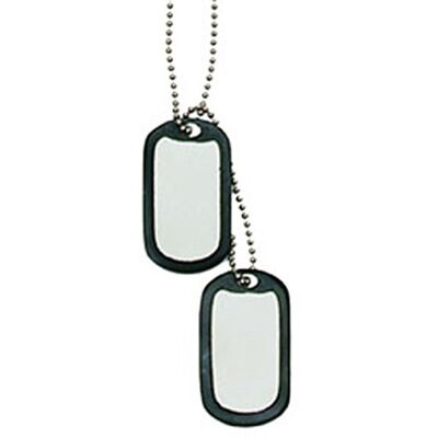 Mil-Tec Placas de reconhecimento, exército americano Mil-Tec Placas de reconhecimento, exército americano