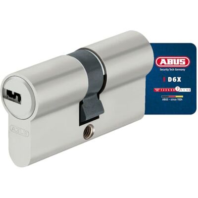 Fechadura Abus D6XNP - Cartão magnético, 5 chaves - Prata Fechadura Abus D6XNP - Cartão magnético, 5 chaves - Prata