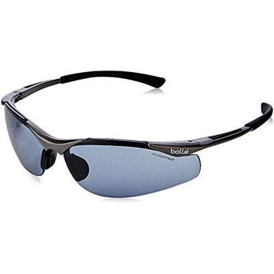 bollé Bolle Safety Contour Óculos de proteção, cinzento (smoke) bollé Bolle Safety Contour Óculos de proteção, cinzento (smoke)