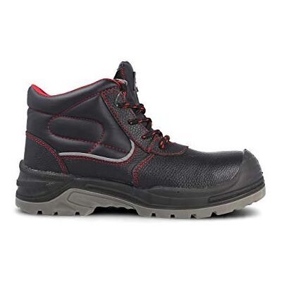 Paredes Bota de segurança , Extreme em pele preta, S3 SRC Paredes Bota de segurança , Extreme em pele preta, S3 SRC