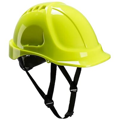 Portwest PS54 Capacete de segurança leve para construção Endurance amarelo Portwest PS54 Capacete de segurança leve para construção Endurance amarelo