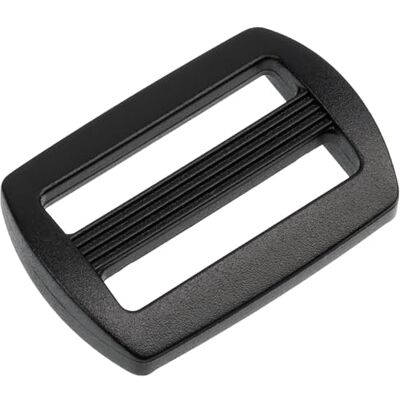 AERZETIX Conjunto de 16 fivelas de ajuste deslizantes para mochila tiracolo cinto trabalhos manuais cor preta em plástico, Preto 25 mm AERZETIX Conjunto de 16 fivelas de ajuste deslizantes para mochila tiracolo cinto trabalhos manuais cor preta em plástico, Preto 25 mm