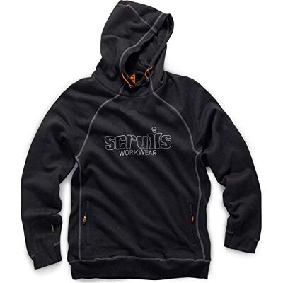 Scruffs Camisola com capuz para homem, preto, tamanho L Scruffs Camisola com capuz para homem, preto, tamanho L