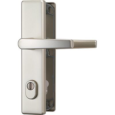 ABUS proteção porta HLS 214DD F1, com puxador em ambos os lados, alumínio 21035 (a embalagem pode variar) ABUS proteção porta HLS 214DD F1, com puxador em ambos os lados, alumínio 21035 (a embalagem pode variar)