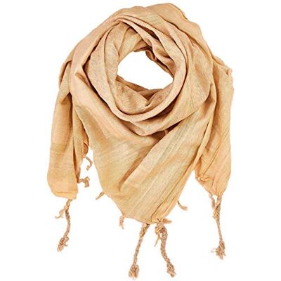 Mil-Tec Herren Shemagh Halstuch, castanho, 110 x 110 cm Mil-Tec Herren Shemagh Halstuch, castanho, 110 x 110 cm