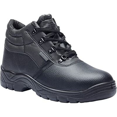 Blackrock Chukka Botas de trabalho, botas de segurança, calçado de segurança, biqueira de aço, homem mulher mulher, calçado de trabalho, preto, jardinagem, corte largo, antiderrapantes, de obra Blackrock Chukka Botas de trabalho, botas de segurança, calçado de segurança, biqueira de aço, homem mulher mulher, calçado de trabalho, preto, jardinagem, corte largo, antiderrapantes, de obra