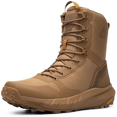 NORTIV 8 Botas Militares Leves Botas Táticas de Segurança para Homem Respiráveis Botas de Combate Policiais Antiderrapantes, 45 UE NORTIV 8 Botas Militares Leves Botas Táticas de Segurança para Homem Respiráveis Botas de Combate Policiais Antiderrapantes, 45 UE