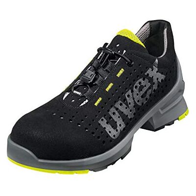 Uvex Calçado de trabalho 1 S1 Calçado de segurança para homem/mulher cal/preto, Preto vermelho Uvex Calçado de trabalho 1 S1 Calçado de segurança para homem/mulher cal/preto, Preto vermelho