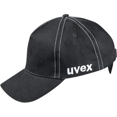 Uvex Uxucap_60-63 Capacete leve (tamanho 60-63), preto Uvex Uxucap_60-63 Capacete leve (tamanho 60-63), preto
