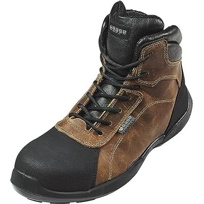 BASE Protection Rafting Top S3 SRC Sapato de segurança, tamanho: 45, cor: Castanho/preto, BASE Protection Rafting Top S3 SRC Sapato de segurança, tamanho: 45, cor: Castanho/preto,