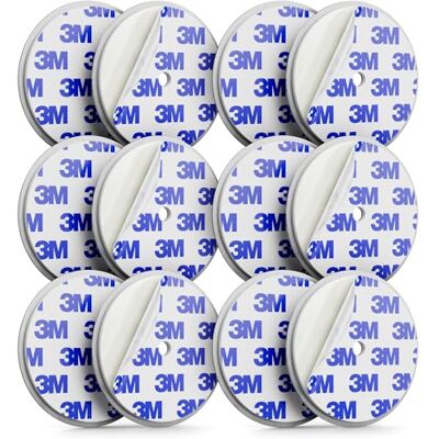 deleyCON 6 peças de fixação magnética para detector de fumo suporte magnético detector de incêndios suporte magnético autocolante superfície adesiva e orifício 65 mm diâmetro deleyCON 6 peças de fixação magnética para detector de fumo suporte magnético detector de incêndios suporte magnético autocolante superfície adesiva e orifício 65 mm diâmetro