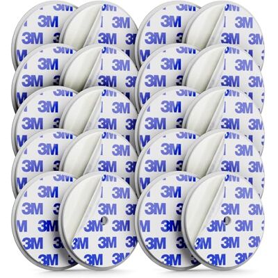 deleyCON 10 peças de fixação magnética para detector de fumo suporte magnético detector de incêndios suporte magnético autocolante superfície adesiva e orifício 65 mm diâmetro deleyCON 10 peças de fixação magnética para detector de fumo suporte magnético detector de incêndios suporte magnético autocolante superfície adesiva e orifício 65 mm diâmetro