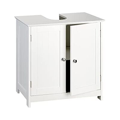 shelfmade Armário baixo lavatório branco estilo rústico, 50 cm ou 60 cm de largura aprox. Armário (60 x 30 x 60 cm) shelfmade Armário baixo lavatório branco estilo rústico, 50 cm ou 60 cm de largura aprox. Armário (60 x 30 x 60 cm)