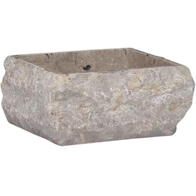 vidaXL Lavabo Lavatório Inodoro Asseio Quarto de Banho Bacia Pia Fregadero Lar Casa Móveis Mobiliário Decoração Elegante Cinza Mármore 30x30x13 cm vidaXL Lavabo Lavatório Inodoro Asseio Quarto de Banho Bacia Pia Fregadero Lar Casa Móveis Mobiliário Decoração Elegante Cinza Mármore 30x30x13 cm