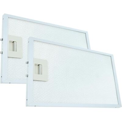 vhbw 2 filtros metálicos de gordura substitui Elica GRI0009219A, KIT0010805 Para 93952919 para exaustor 30,4 x 26,8 x 1,2 cm metal vhbw 2 filtros metálicos de gordura substitui Elica GRI0009219A, KIT0010805 Para 93952919 para exaustor 30,4 x 26,8 x 1,2 cm metal