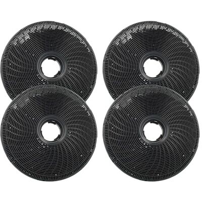vhbw 4 x filtro de carvão ativado substitui Electrolux ECFB02 Model 190 para exaustor cozinha vhbw 4 x filtro de carvão ativado substitui Electrolux ECFB02 Model 190 para exaustor cozinha