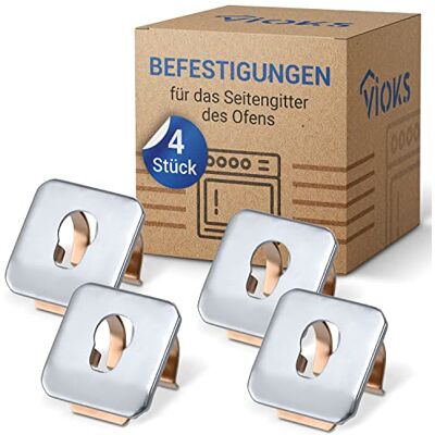 VIOKS 4 conectores de substituição para forno Bosch 00631174 acessórios Para fornos de grade Bosch SiGZRD mens construta VIOKS 4 conectores de substituição para forno Bosch 00631174 acessórios Para fornos de grade Bosch SiGZRD mens construta