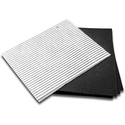 vhbw Conjunto de 2 filtros compatível com Candy 60 cm exaustor 1 filtro de carvão ativo, 1 filtro antigorraso, preto/branco vhbw Conjunto de 2 filtros compatível com Candy 60 cm exaustor 1 filtro de carvão ativo, 1 filtro antigorraso, preto/branco