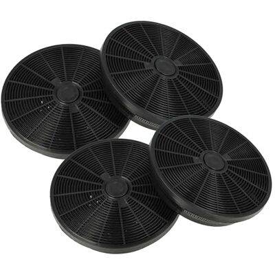 vhbw 4x filtro de carvão ativado compatível com Candy CCE16X CCE119X, CCE16/1X, CBT9240X, CCE116X, CBT6324X, CCE19/1X, CCE19X exaustor cozinha vhbw 4x filtro de carvão ativado compatível com Candy CCE16X CCE119X, CCE16/1X, CBT9240X, CCE116X, CBT6324X, CCE19/1X, CCE19X exaustor cozinha