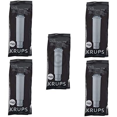 Krups 5 cartuchos de filtro Claris Krups 5 cartuchos de filtro Claris
