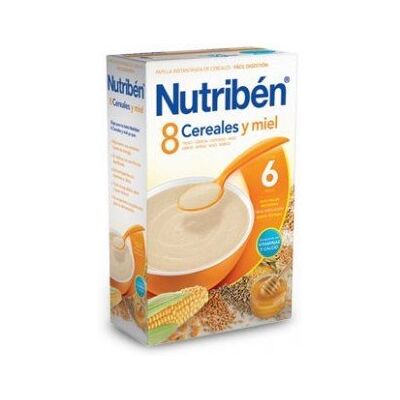 Nutribén NUTRIBEN Pilha 8 CEREAIS MEL, 600 G Nutribén NUTRIBEN Pilha 8 CEREAIS MEL, 600 G