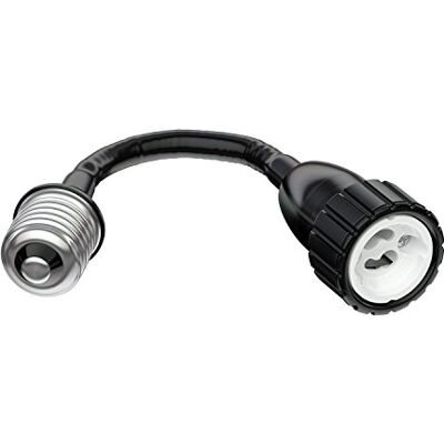 ledscom.de E27 ELEKTRA a GU10 Extensão de pescoço de cisne preto, preto ledscom.de E27 ELEKTRA a GU10 Extensão de pescoço de cisne preto, preto