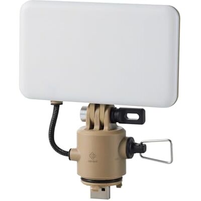 エレコム(ELECOM) ELECOM NESTOUT Conector USB-A impermeável e à prova de poeira para exteriores, lanterna LED Flash-1 Max1000lm bege (L01BE) エレコム(ELECOM) ELECOM NESTOUT Conector USB-A impermeável e à prova de poeira para exteriores, lanterna LED Flash-1 Max1000lm bege (L01BE)