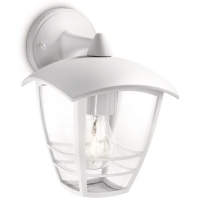 Philips Lâmpada de parede, 1 x 60 W, 220 V, cor branco Philips Lâmpada de parede, 1 x 60 W, 220 V, cor branco