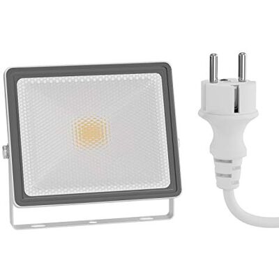 ledscom.de Foco LED de jardim FLIN para exteriores, IP66, plugável, 11,5 W, 837lm, branco quente ledscom.de Foco LED de jardim FLIN para exteriores, IP66, plugável, 11,5 W, 837lm, branco quente