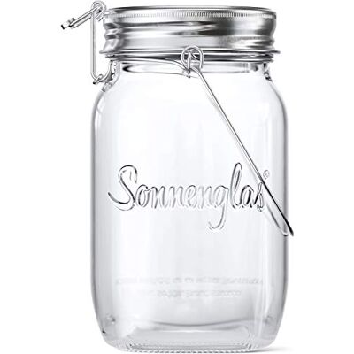 SONNENGLAS Classic 1000 ml Candeeiro solar original da África do Sul Luz solar prémio comércio justo lanternas decorativas interior e exterior carregamento USB LED branca quente Vidro 100% reciclável SONNENGLAS Classic 1000 ml Candeeiro solar original da África do Sul Luz solar prémio comércio justo lanternas decorativas interior e exterior carregamento USB LED branca quente Vidro 100% reciclável