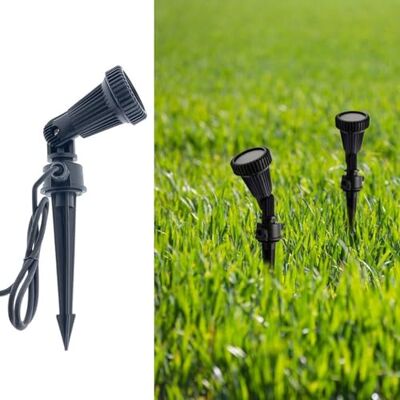 B·LED BARCELONA LED Estaca de jardim para lâmpadas GU10, IP65 exterior, holofote espeto de chão para iluminação jardim, terraço, relva e plantas, Spot Light resistente à água para uso exterior 110-240 V B·LED BARCELONA LED Estaca de jardim para lâmpadas GU10, IP65 exterior, holofote espeto de chão para iluminação jardim, terraço, relva e plantas, Spot Light resistente à água para uso exterior 110-240 V