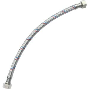 AERZETIX Mangueira de conexão flexível 300mm 3/8" fêmea 3/8" fêmea torneira monocomando para cozinha, banheiro, canalização AERZETIX Mangueira de conexão flexível 300mm 3/8" fêmea 3/8" fêmea torneira monocomando para cozinha, banheiro, canalização